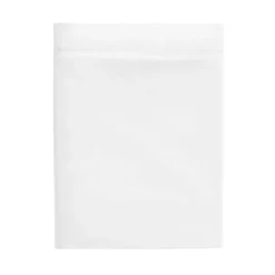 Drap plat blanc 100% satin de coton