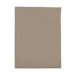 Drap plat 100% coton biscuit