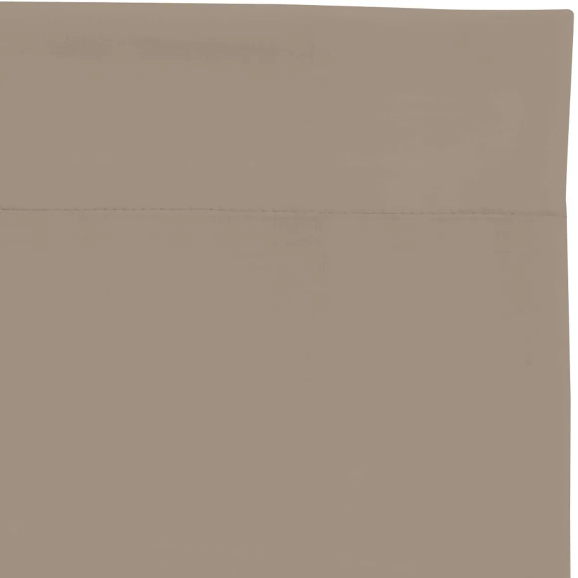 Drap plat 100% coton biscuit