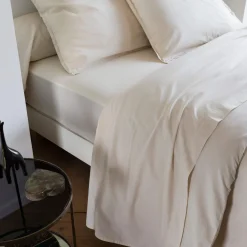 Drap plat coton lavé - SOMEO