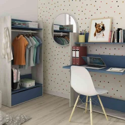 Dressing enfant en bois grisé - DR9020