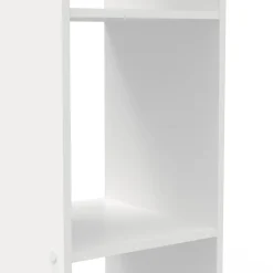 Dressing modulable avec étagères blanc - DR117