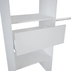 Dressing ouvert avec rideau, extensible