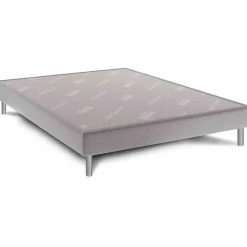 Ensemble Dunlopillo couchage latex Aérial® 24 cm LILAS, matelas, sommier, pieds