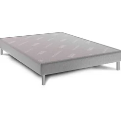 Ensemble Dunlopillo 100% latex naturel 7 zones 22cm HORTENSE, matelas, sommier, pieds