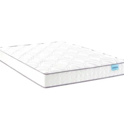 Ensemble lit coffre et matelas ressorts ensachés ferme Merinos