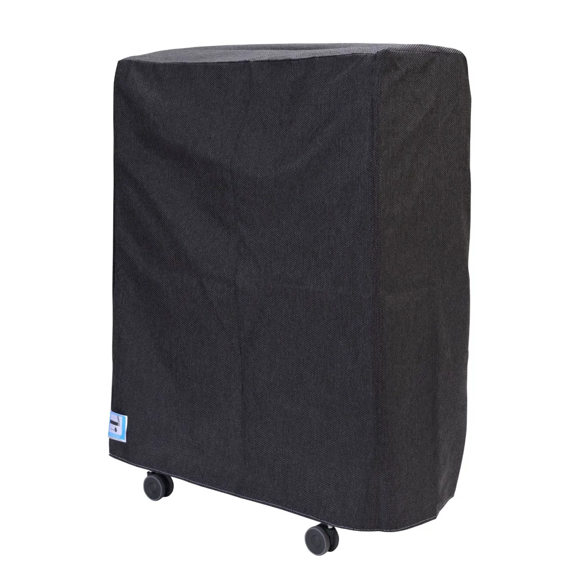 Ensemble lit d’appoint pliant sur roulettes avec matelas mousse 90x190 cm- Terre de Nuit