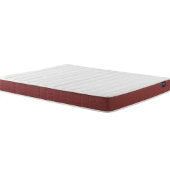 Ensemble matelas couchage latex, sommier, pieds, couette et oreiller Crépuscule 400 - SOMEO