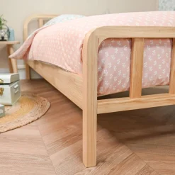 Ensemble matelas ferme mousse Tranquillité 2.0 + Lit enfant en pin massif - LT17019