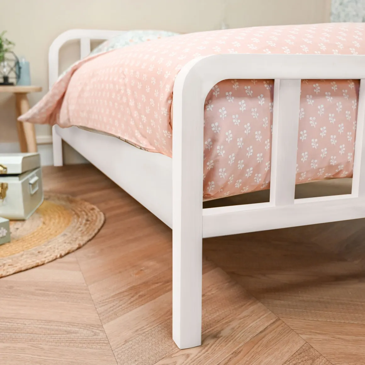 Ensemble matelas ferme mousse Tranquillité 2.0 + Lit enfant en pin massif - LT17019