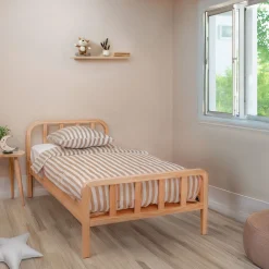 Ensemble matelas ferme mousse Tranquillité 2.0 + Lit enfant en pin massif - LT17019