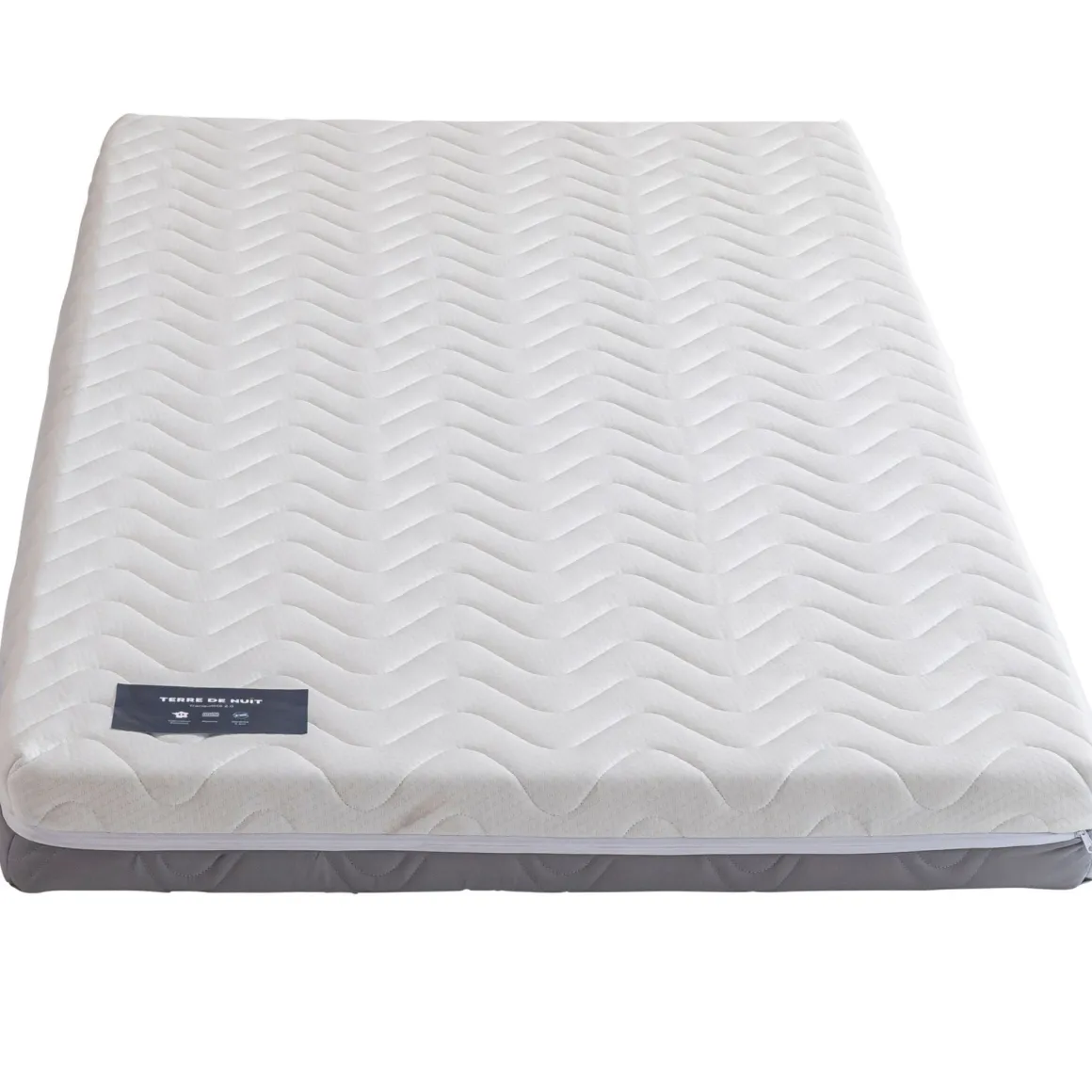 Ensemble matelas ferme mousse Tranquillité 2.0 + Lit enfant en pin massif - LT17019