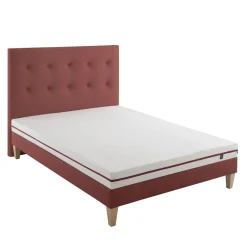 Ensemble matelas junior 100% latex, sommier, pieds et tête de lit Crépuscule 200 - SOMEO