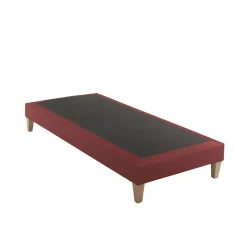Ensemble matelas junior 100% latex, sommier, pieds, couette et oreiller Crépuscule 200 - SOMEO