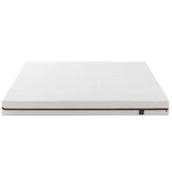 Ensemble matelas junior 100% latex, sommier, pieds, tête de lit, couette et oreiller Crépuscule 200 - SOMEO