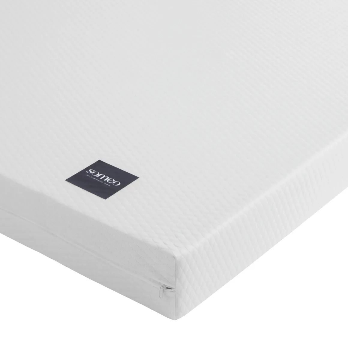 Ensemble matelas junior mousse, sommier et pieds Aurore 100 - SOMEO