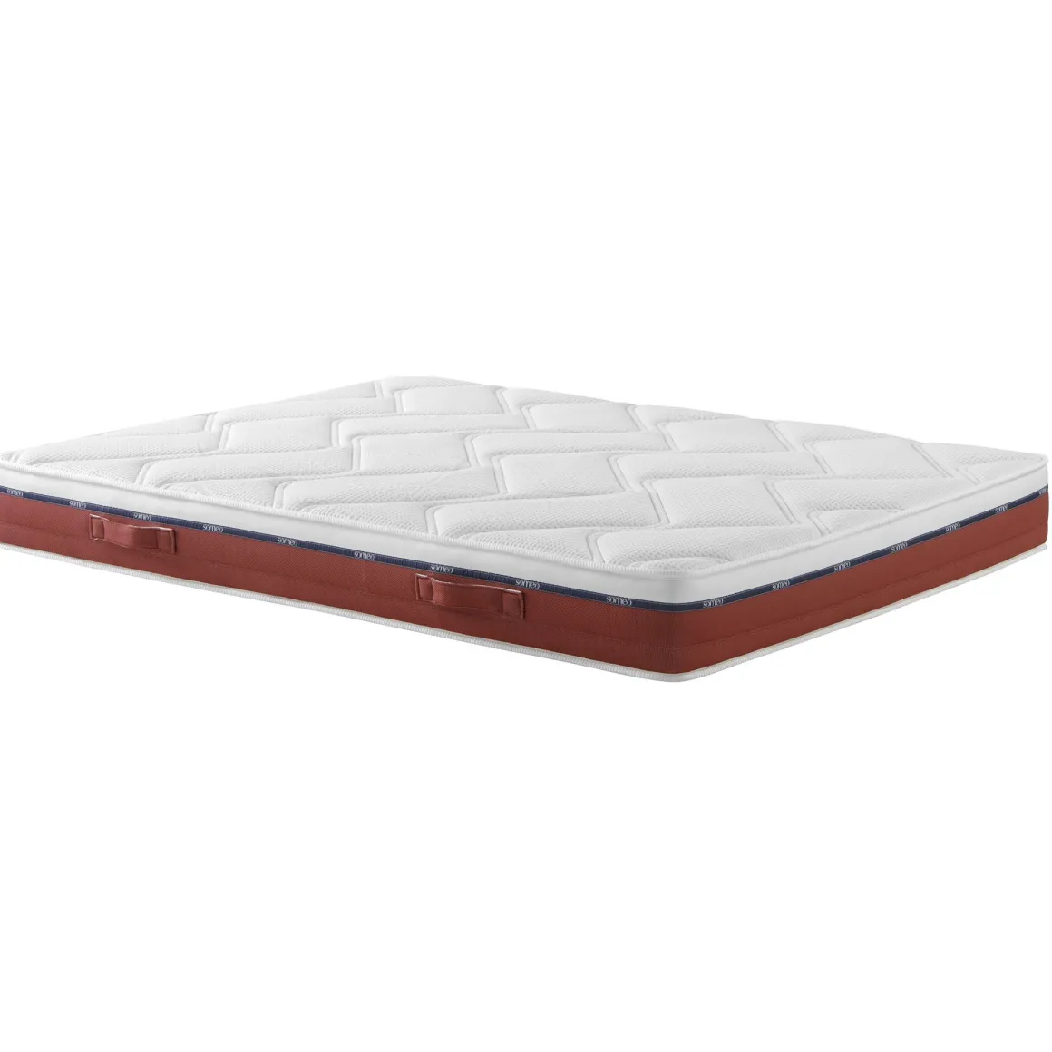 Ensemble matelas 100% latex, sommier Constellation et pieds Crépuscule 600 - SOMEO