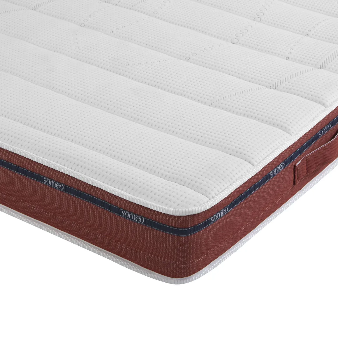 Ensemble matelas 100% latex, sommier et pieds Crépuscule 500 - SOMEO