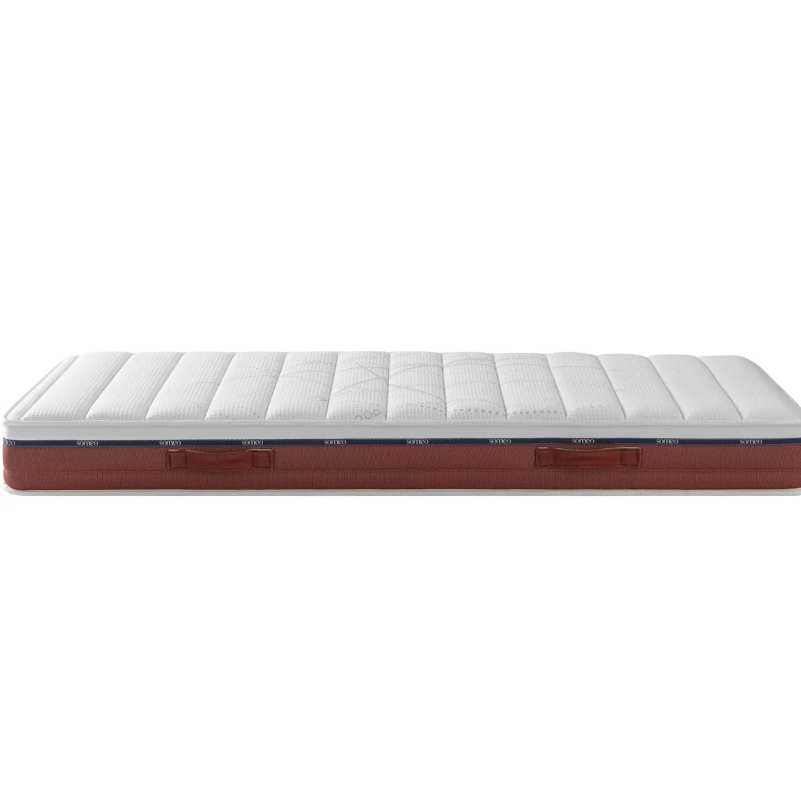 Ensemble matelas 100% latex, sommier, pieds, couette et oreiller Crépuscule 600 - SOMEO