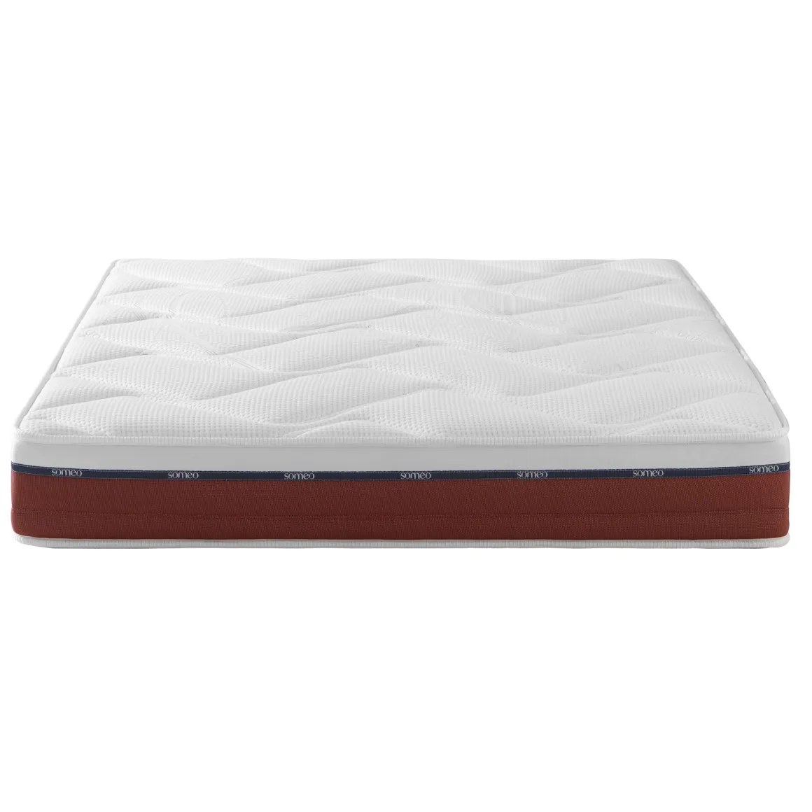 Ensemble matelas 100% latex, sommier, pieds et tête de lit Crépuscule 600 - SOMEO