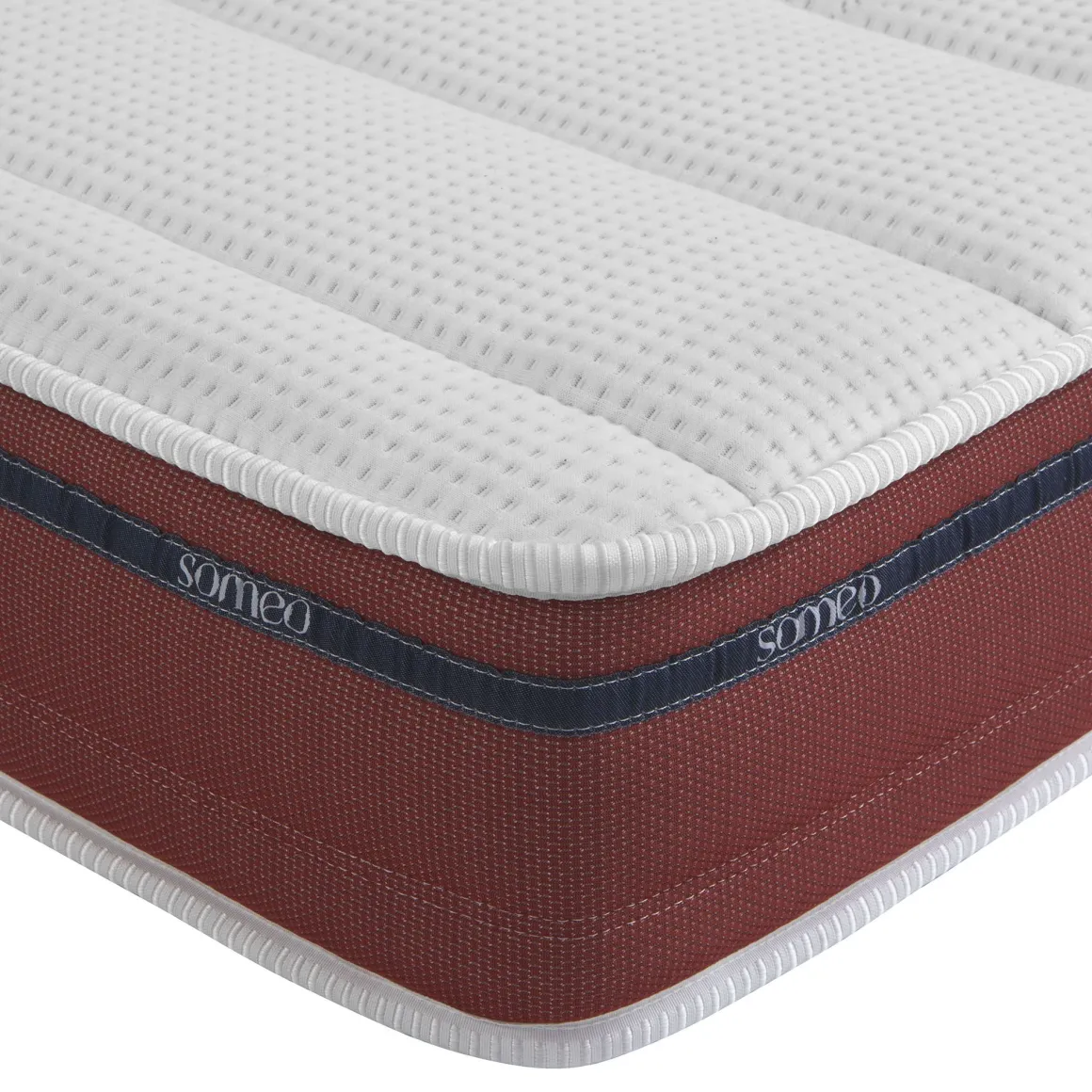 Ensemble matelas 100% latex, sommier, pieds et tête de lit Crépuscule 500 - SOMEO