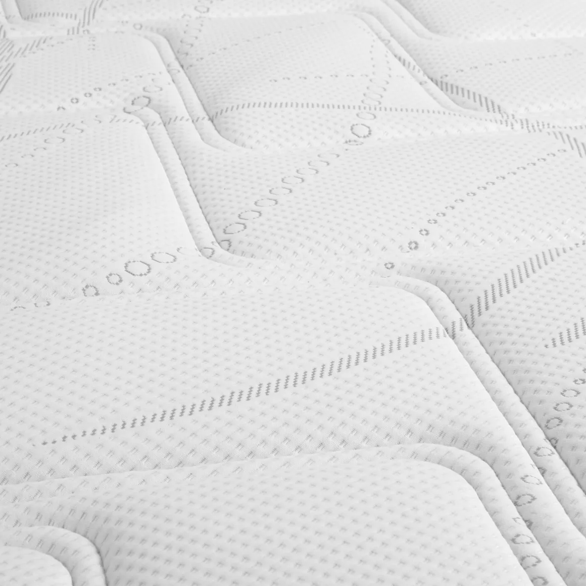 Ensemble matelas mémoire de forme, sommier, pieds et tête de lit Songe 500 - SOMEO