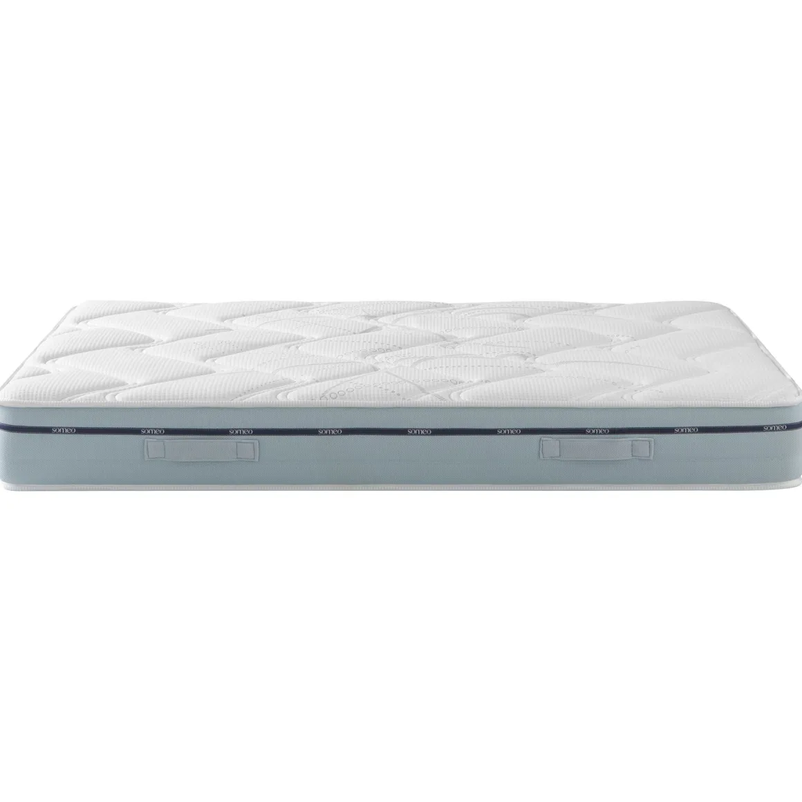 Ensemble matelas mémoire de forme, sommier, pieds et tête de lit Songe 500 - SOMEO