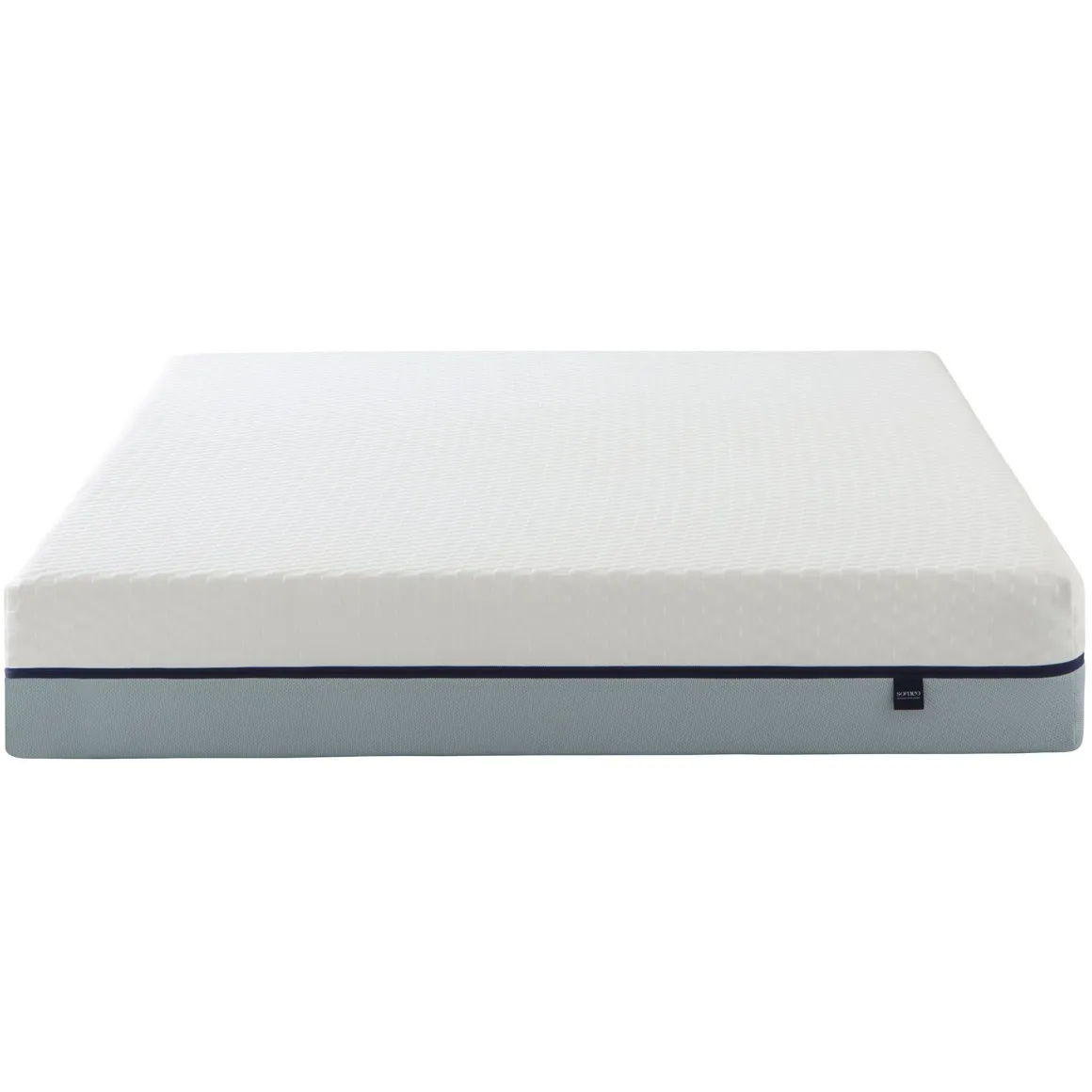 Ensemble matelas mémoire de forme, sommier et pieds Songe 600 - SOMEO
