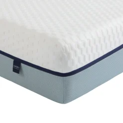 Ensemble matelas mémoire de forme, sommier, pieds, tête de lit, couette et oreiller Songe 600 - SOMEO