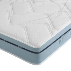 Ensemble matelas mémoire de forme, sommier, pieds, couette et oreiller Songe 500 - SOMEO