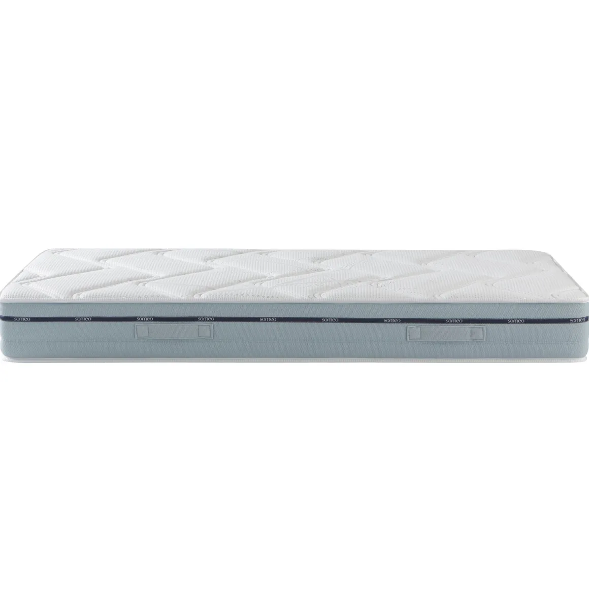 Ensemble matelas mémoire de forme, sommier et pieds Songe 500 - SOMEO