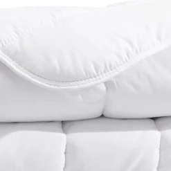 Ensemble matelas mousse, sommier, pieds, tête de lit, couette et oreiller Aurore 400 - SOMEO