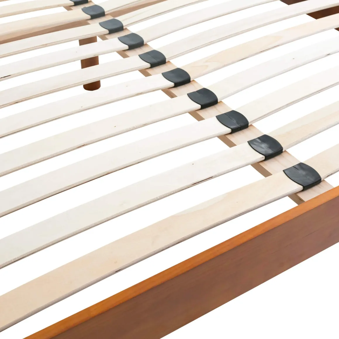 Ensemble matelas mousse + sommier bois massif