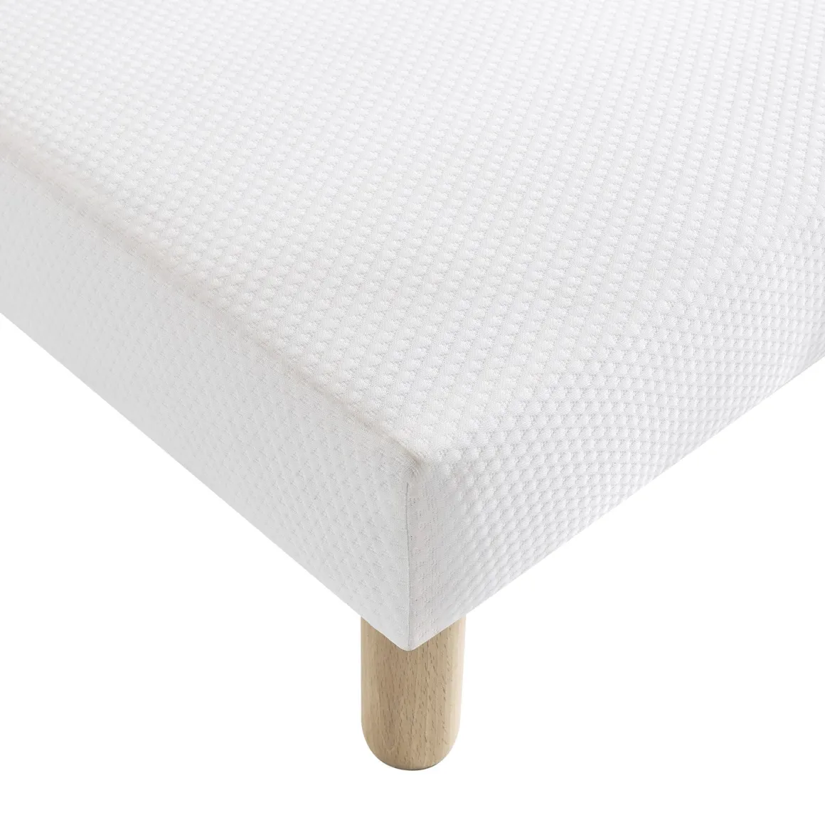 Ensemble matelas mousse, sommier Lune et pieds Aurore 300 - SOMEO