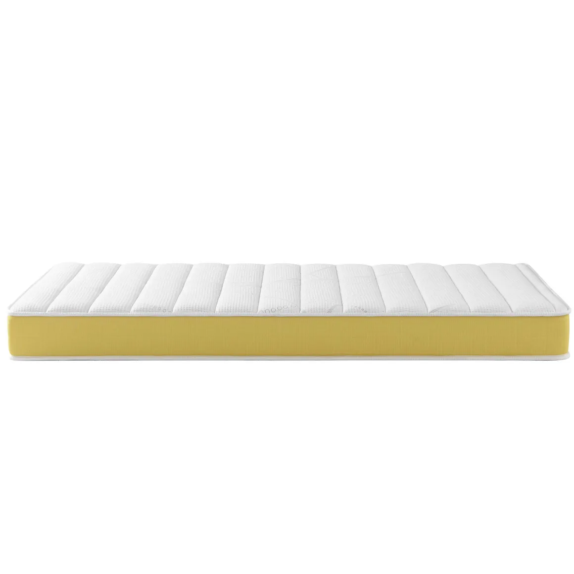 Ensemble matelas mousse, sommier, pieds, couette et oreiller Aurore 400 - SOMEO
