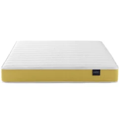 Ensemble matelas mousse, sommier, pieds et tête de lit Aurore 400 - SOMEO