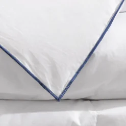 Ensemble matelas naturel ressorts et latex naturel, sommier, pieds, couette et oreiller Aube 600 - SOMEO