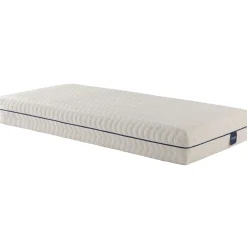 Ensemble matelas naturel ressorts et latex naturel, sommier et pieds Aube 600 - SOMEO