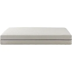 Ensemble matelas naturel ressorts et latex naturel, sommier et pieds Aube 600 - SOMEO