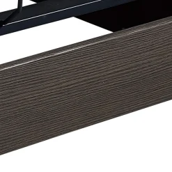 Ensemble matelas relaxation 100% latex, sommier TPR, pieds Crépuscule 600 - SOMEO