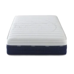 Ensemble matelas ressorts et mémoire de forme, sommier et pieds Rêve 600 - SOMEO