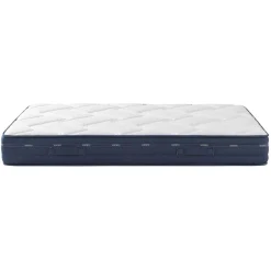 Ensemble matelas ressorts et mémoire de forme, sommier, pieds et tête de lit Rêve 500 - SOMEO