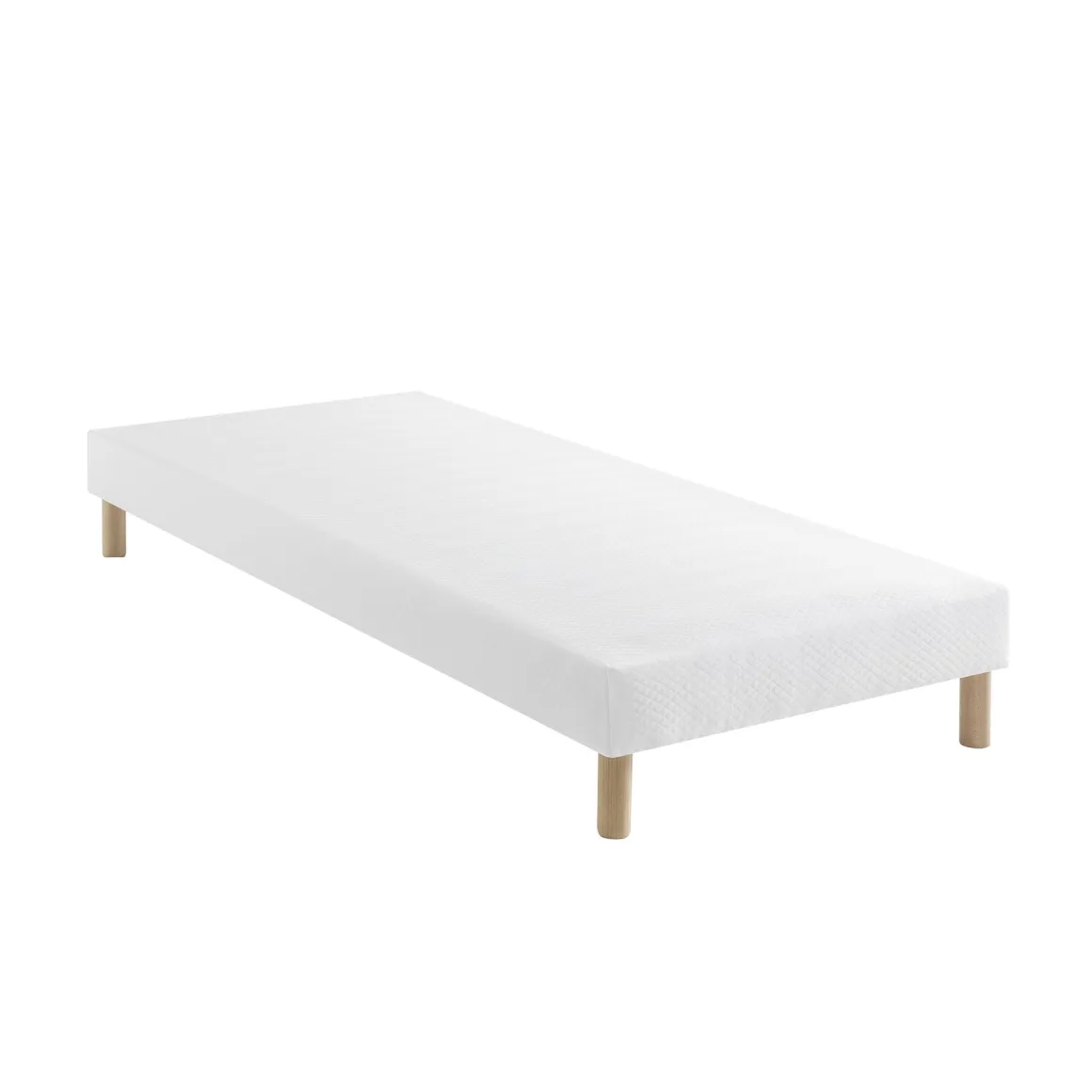 Ensemble matelas ressorts, latex et mémoire de forme, sommier Constellation et pieds Rêve 700 - SOMEO