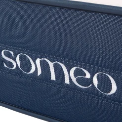 Ensemble matelas ressorts, latex et mémoire de forme, sommier Constellation et pieds Rêve 700 - SOMEO