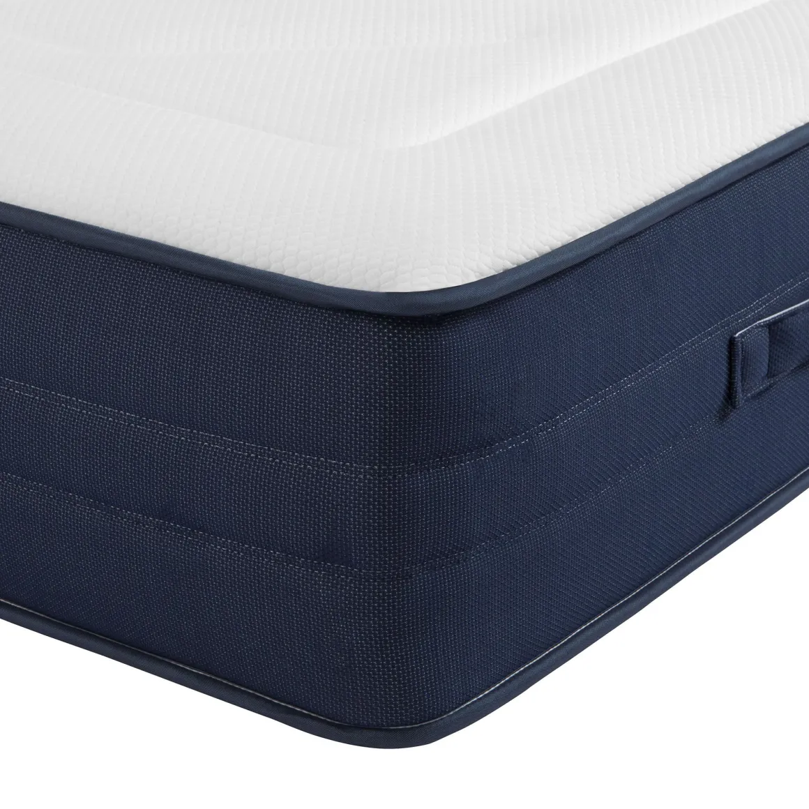 Ensemble matelas ressorts, latex et mémoire de forme, sommier et pieds Rêve 700 - SOMEO
