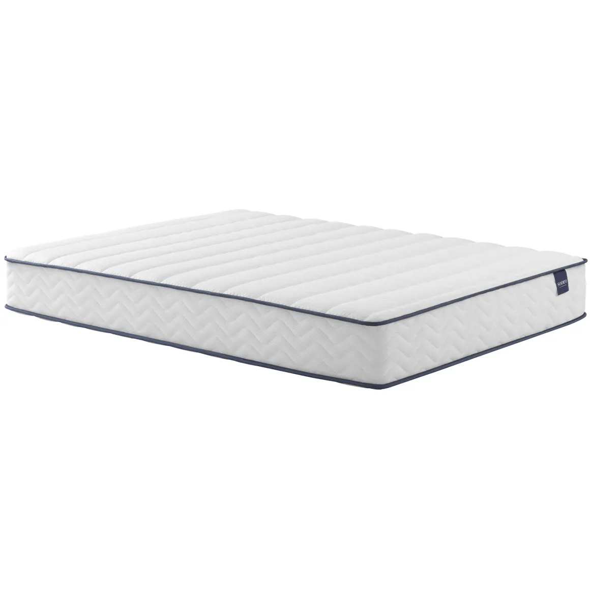 Ensemble matelas ressorts, sommier Lune et pieds Rêve 300 - SOMEO