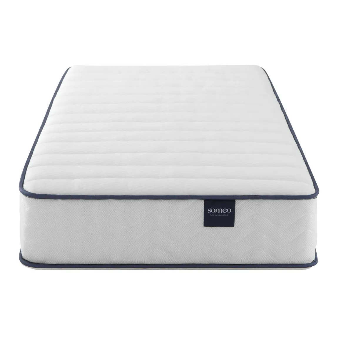 Ensemble matelas ressorts, sommier Lune et pieds Rêve 300 - SOMEO