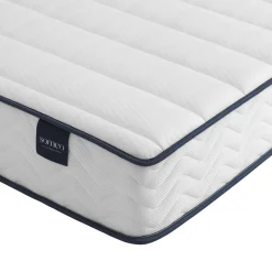 Ensemble matelas ressorts, sommier, pieds, couette et oreiller Rêve 300 - SOMEO