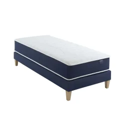 Ensemble matelas ressorts, sommier et pieds Rêve 400 - SOMEO