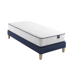 Ensemble matelas ressorts, sommier et pieds Rêve 300 - SOMEO